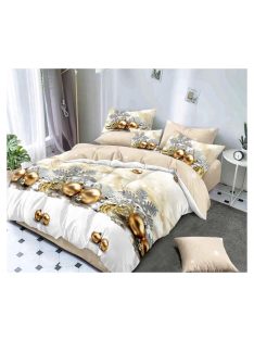   Božićna posteljina sa dva lica (za krevet „za osobu i pol“) MarketVarna, 4 djela - Model V10898