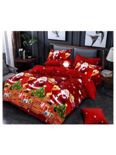   Božićna posteljina sa dva lica (za krevet „za osobu i pol“) MarketVarna, 4 djela - Model V10909