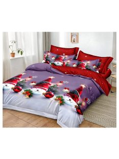   Božićna posteljina sa dva lica (za krevet „za osobu i pol“) MarketVarna, 4 djela - Model V10918
