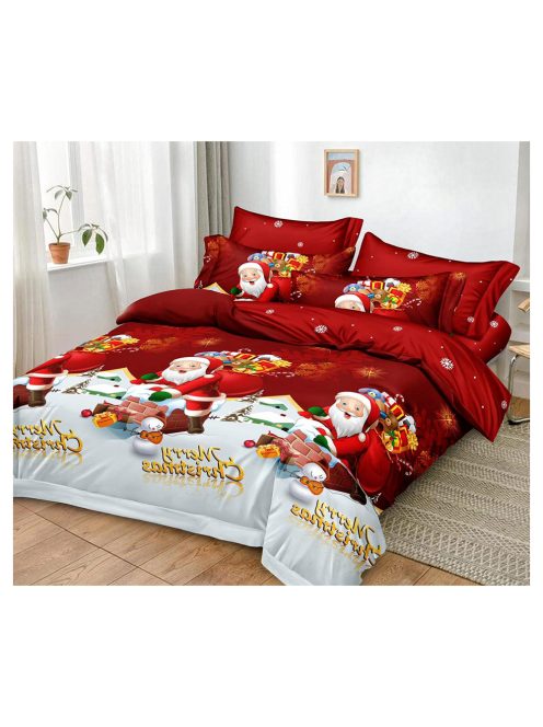 Božićna posteljina sa dva lica MarketVarna, 6 dijelova - Model V10920